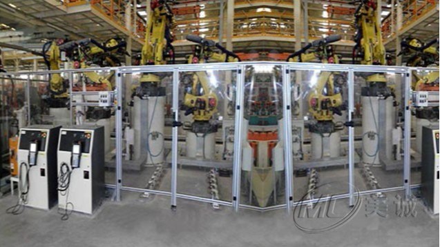 機器人防護圍欄 機器人防護圍欄