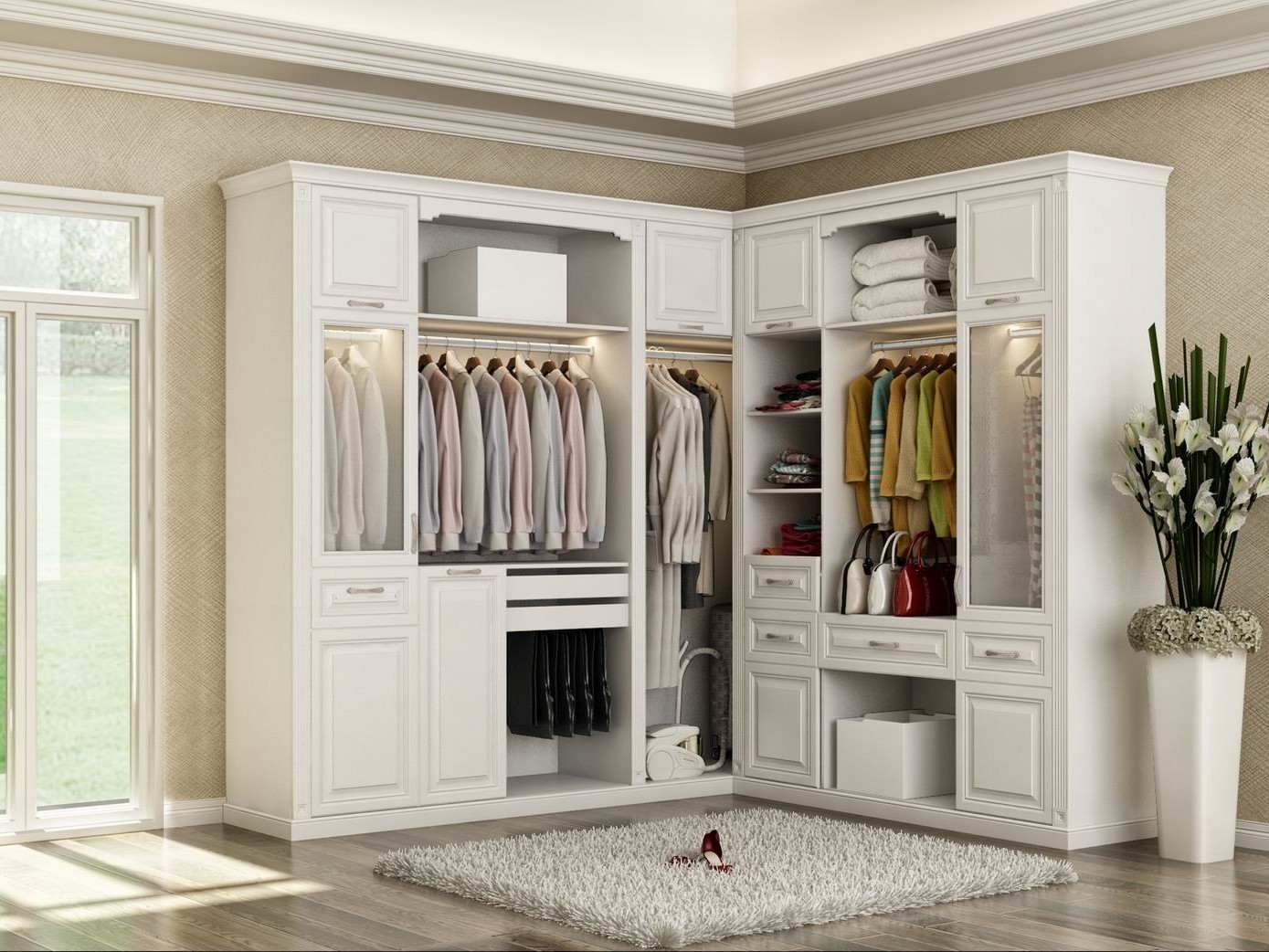 歐式全鋁衣柜-04 歐式全鋁衣柜-04