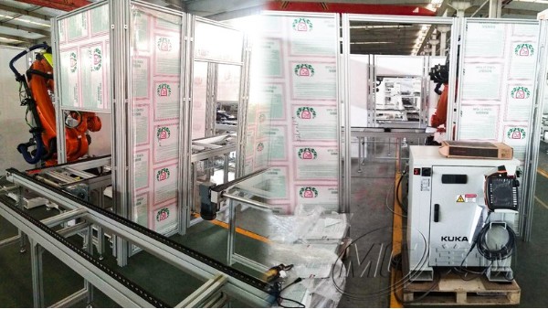 鋁型材機器人設備防護罩 鋁型材機器人設備防護罩